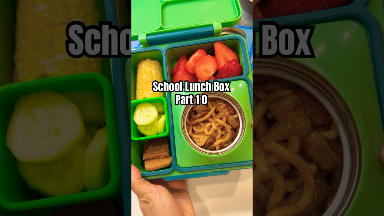 School Lunch Box Part 10 #lunchboxideas #lunchboxforkids #lunchbox #kidslunchbox #schoollunch