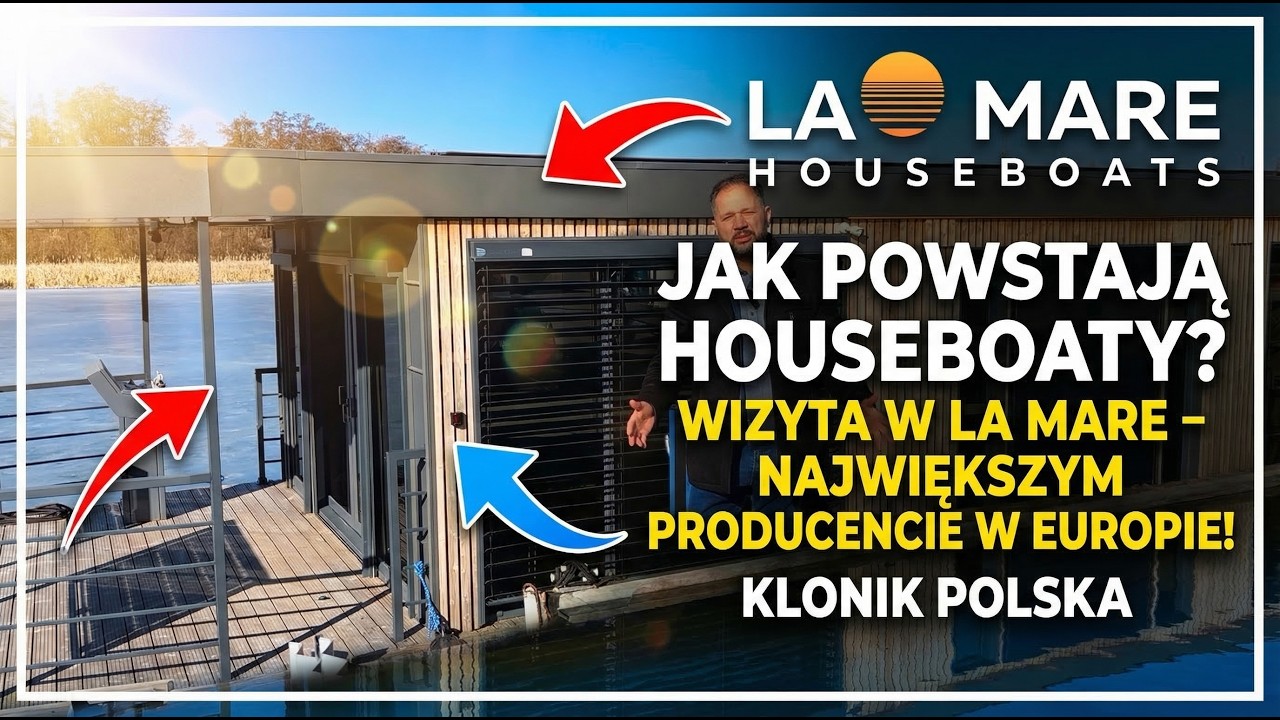 Jak powstają houseboty? Wizyta w La Mare – największym producencie w Europie! | Klonik Polska