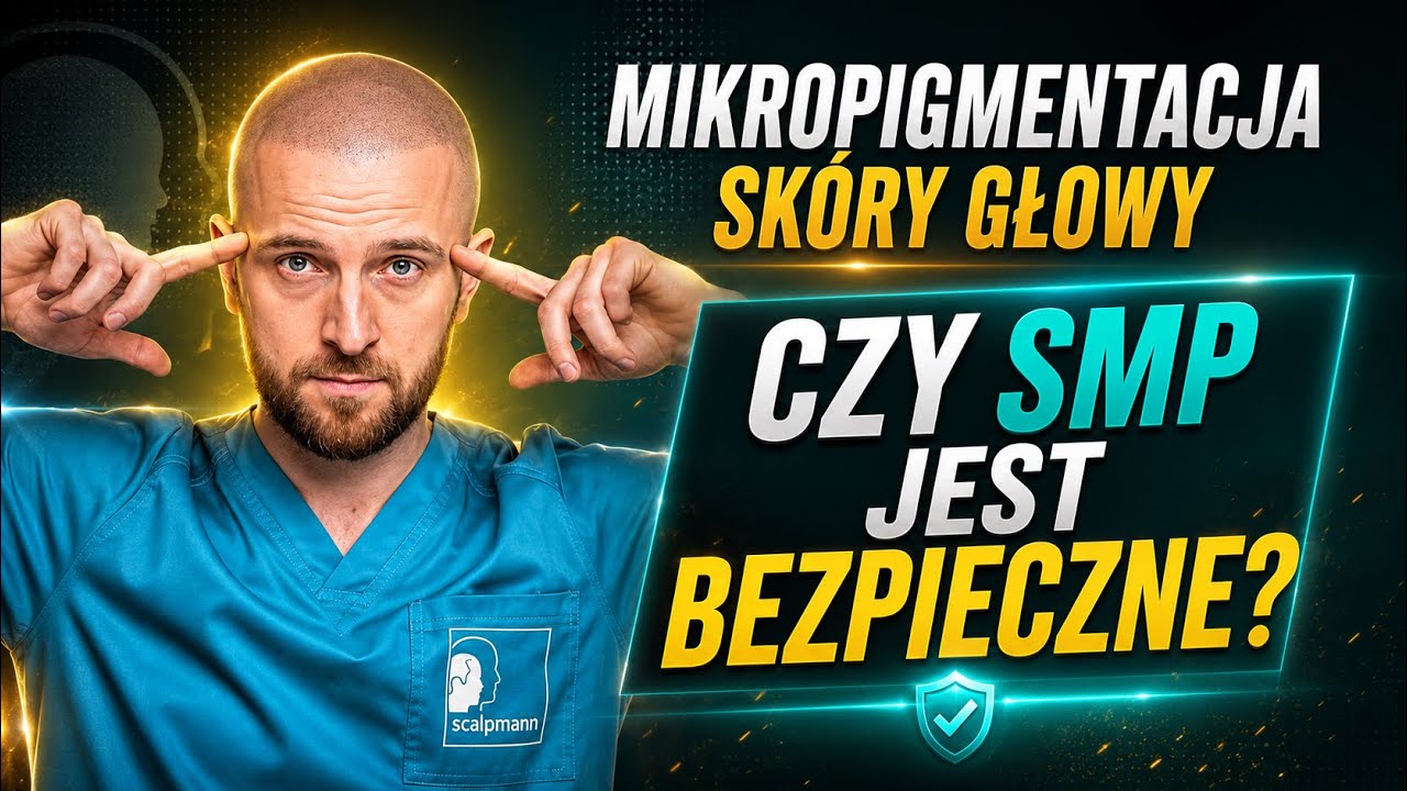 Czy mikropigmentacja skóry głowy *SMP* jest bezpieczna?
