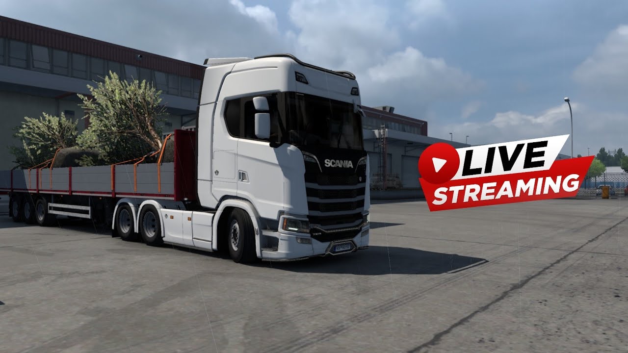 Truckers Mp Live | New Update | ETS 2 1.50 | Transporting trees