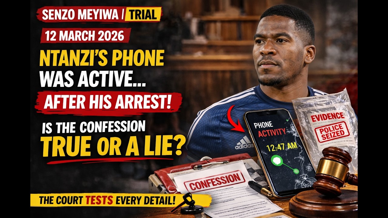 Senzo Meyiwa Trial 12 March 2026 | The Phone Was In Police Hands — So Who Was Using It?
