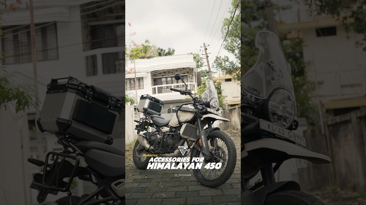 Royal Enfield Himalayan 450 Motocrux Accessories | Motohawk