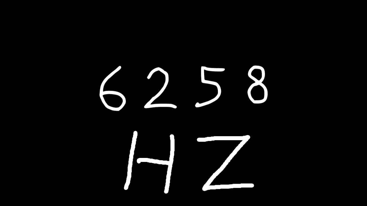 6258 hz