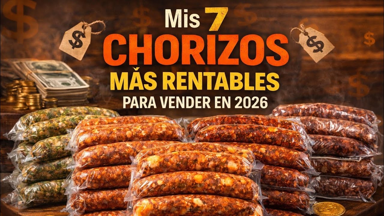 🔥 7 Fórmulas CHORICERAS Más Vendibles del 2026