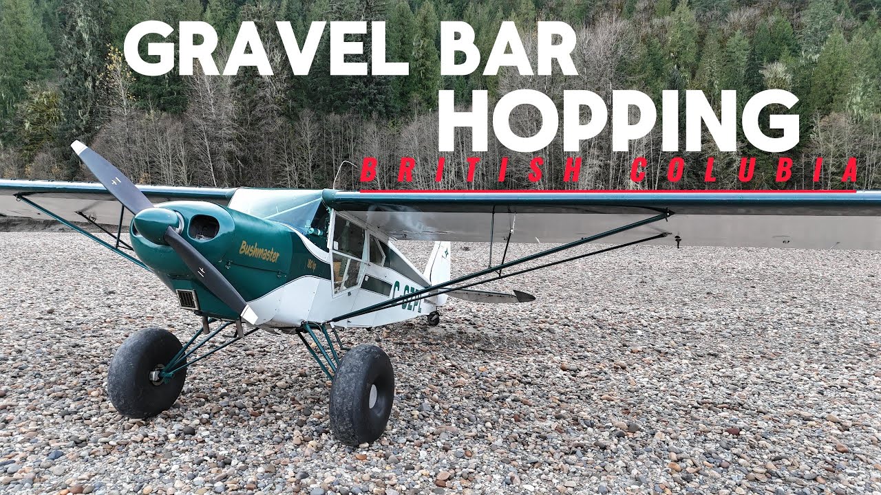 Epic After-Work Adventures: Backcountry Aviation Gravel Bar Hopping in a Piper Bushmaster!