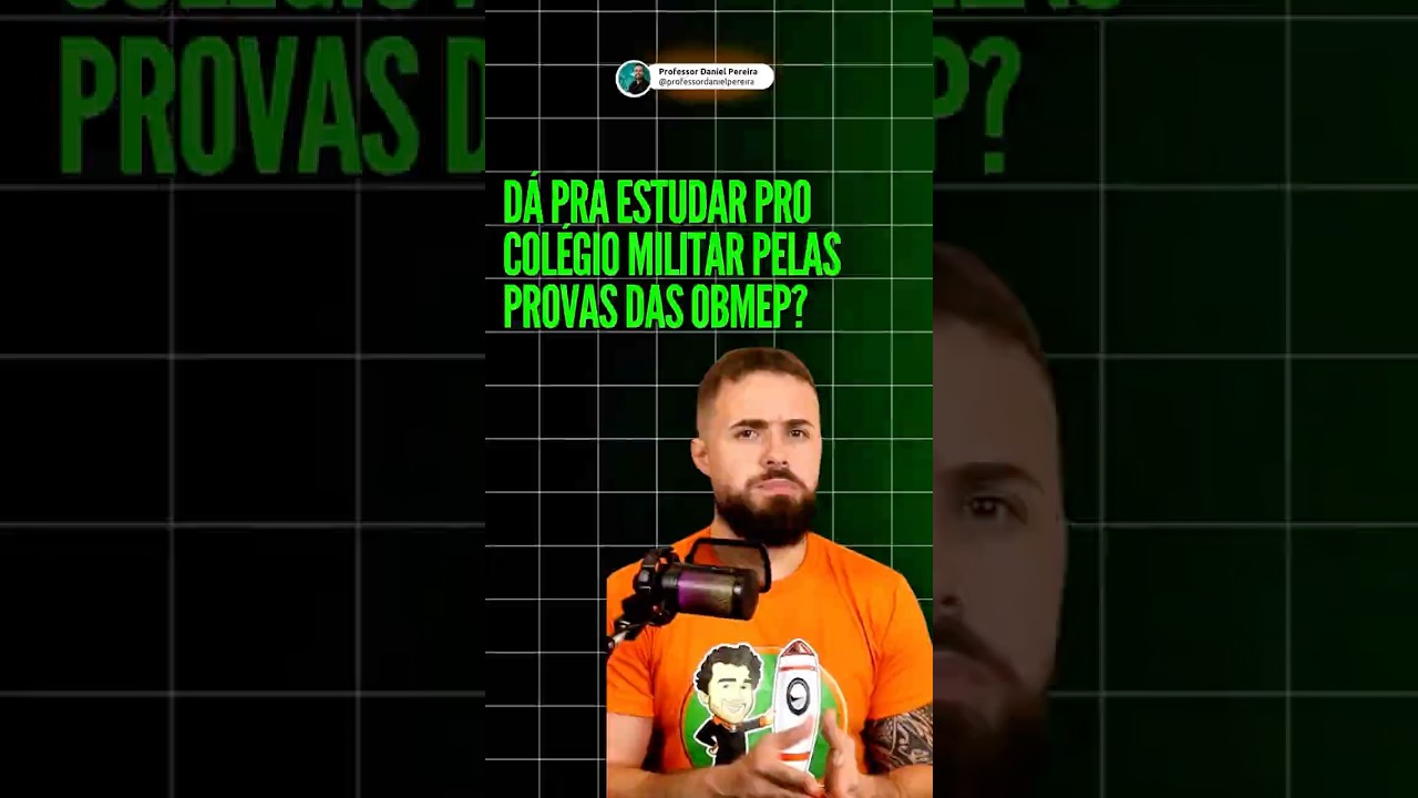 Estudar pro concurso do Col&eacute;gio Militar pelas provas da OBMEP &eacute; um bom neg&oacute;cio? 🤔
