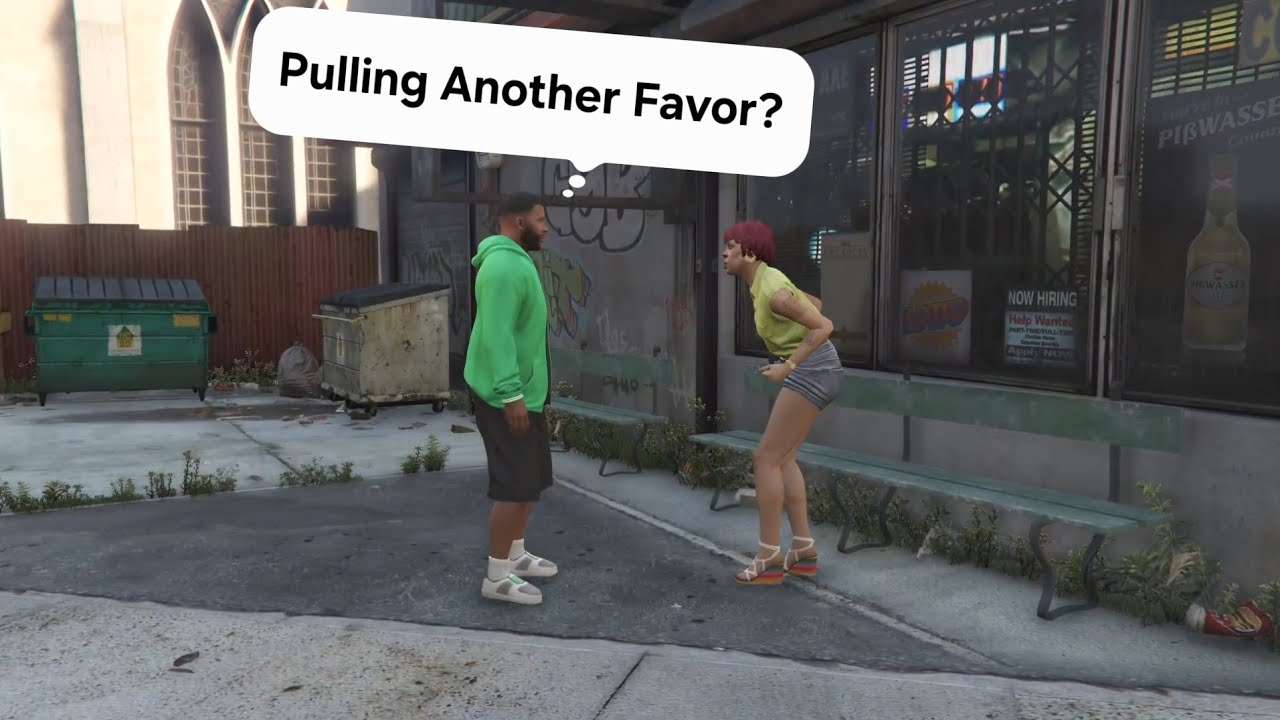 Grand Theft Auto V |Pulling Another favor but something strange happens this time around. #gtav 