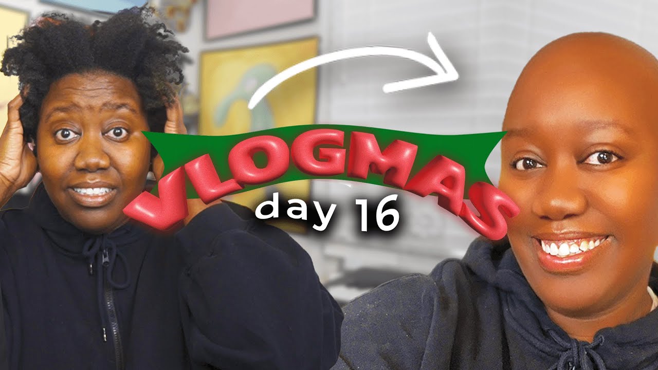 Should I Shave My Head Or Get Locs?? LET'S DISCUSS 👩🏿‍🦱👩🏿‍🦲 ✹ VLOGMAS DAY 16