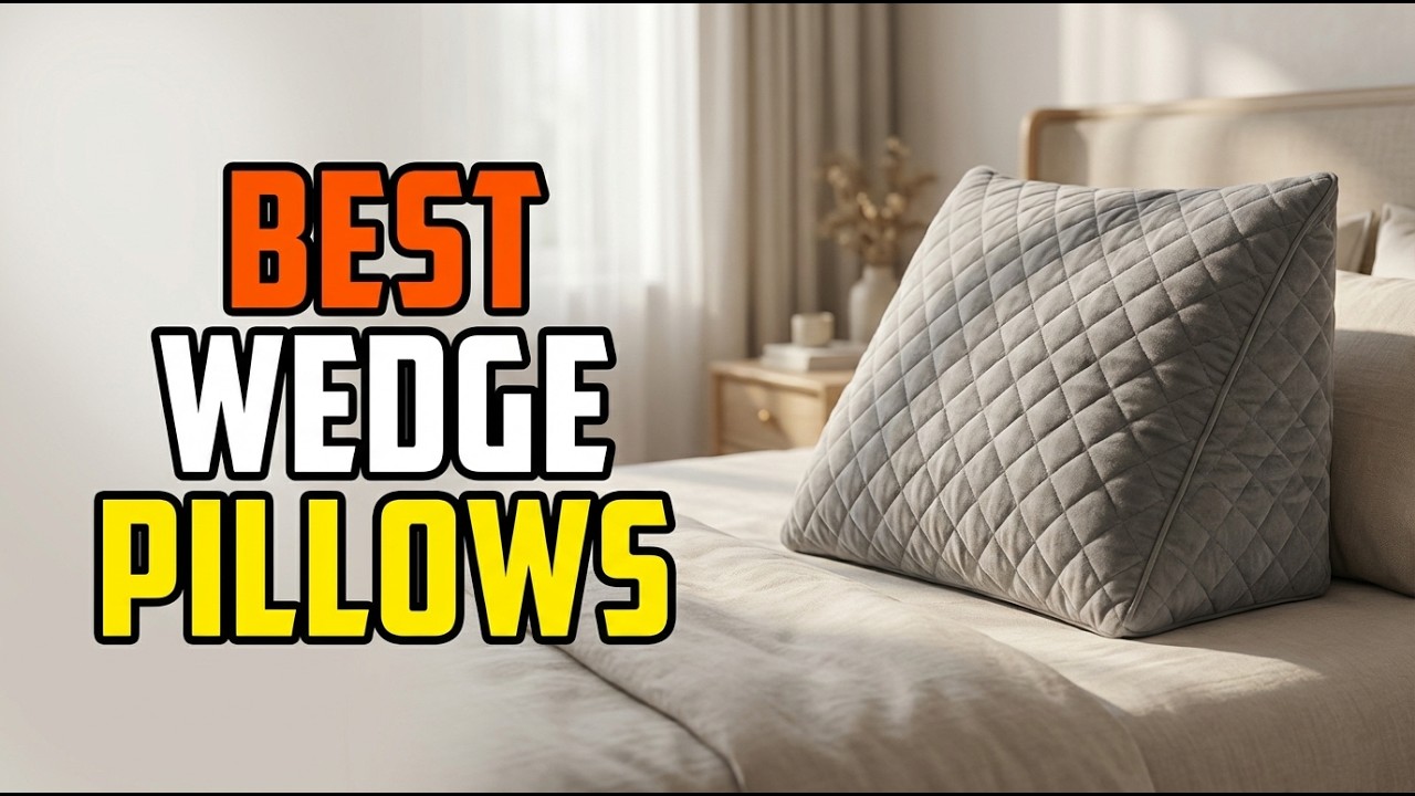 TOP 5 Best Wedge Pillows 2026