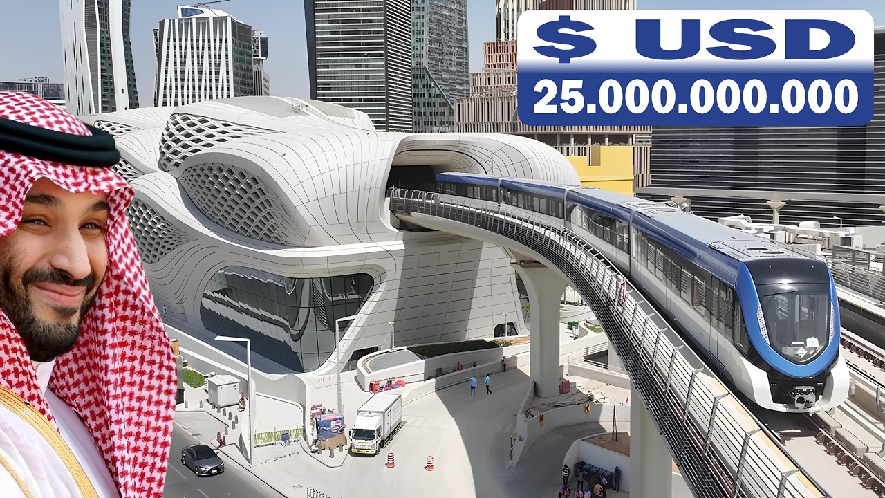 Arabia Saudita Inaugura el Metro Autónomo más Largo del Mundo