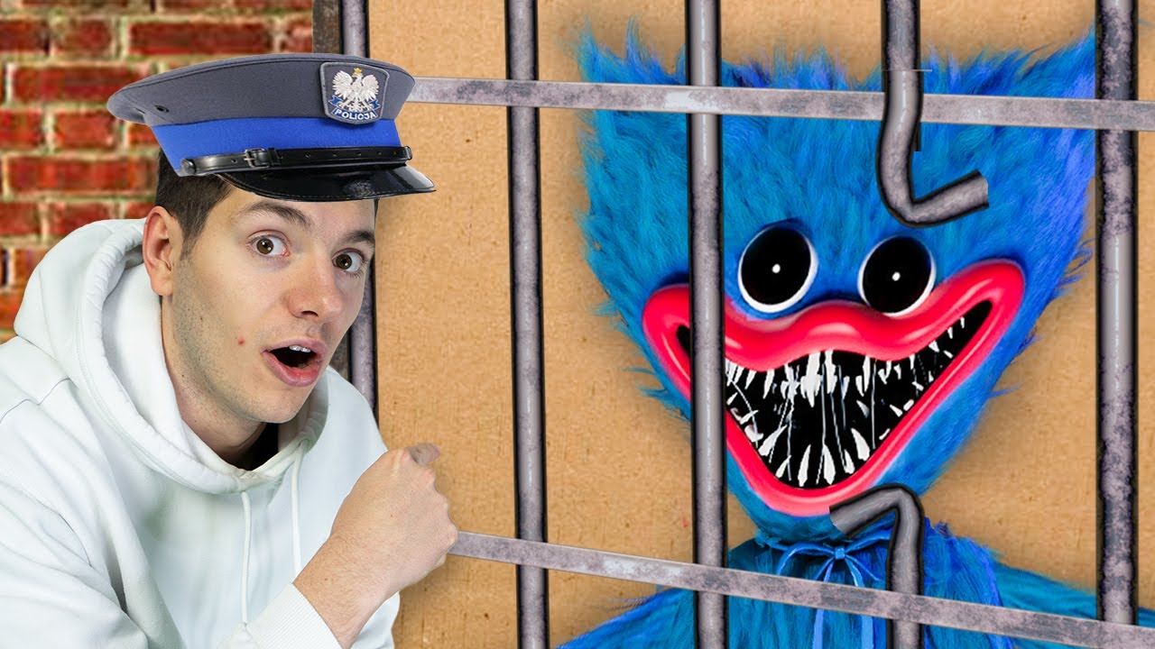 ZAMKNĄŁEM HUGGY WUGGY W WIĘZIENIU Z KARTONU!