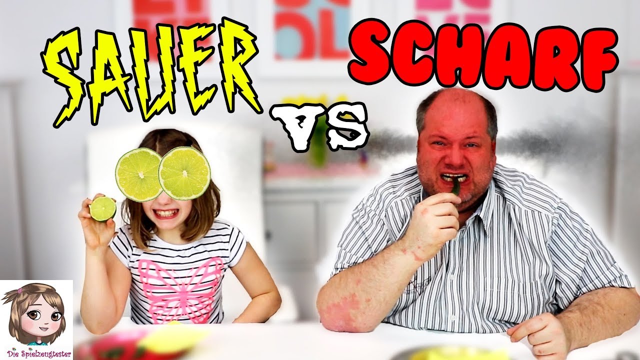 SCHARFES ESSEN VS. SAURES ESSEN CHALLENGE !!! 🌶🍋 Hot vs. Sour - Wer muss was essen???