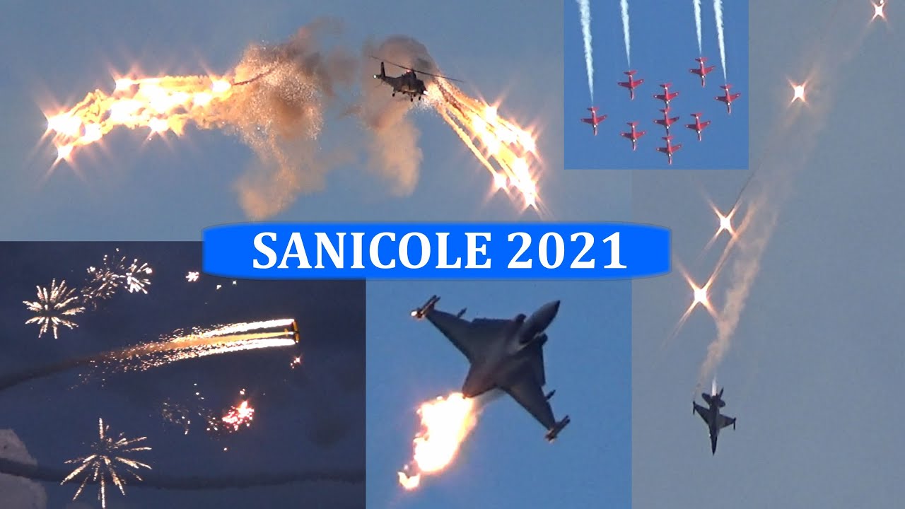 SANICOLE Sunset Airshow 2021 - Summary of ALL Performers - Awesome Airshow in Belgium