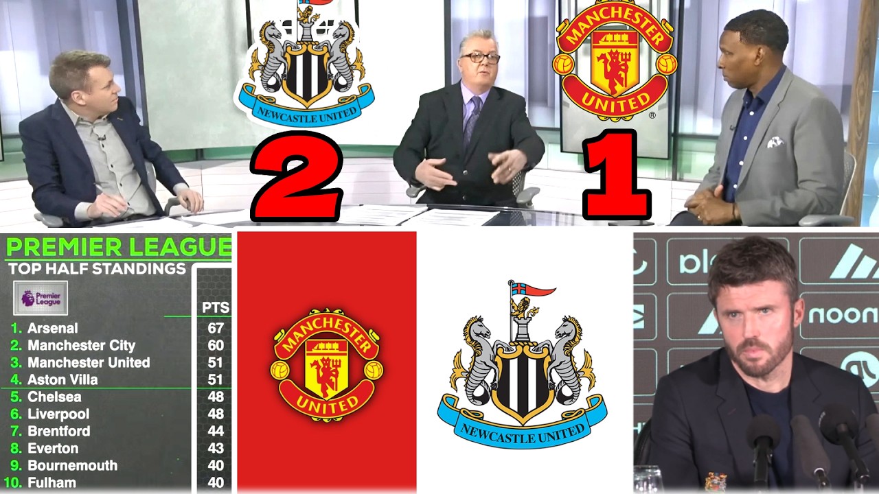 Manchester United let slip 3 crucial points | Carrick vents his frustration after 2-1 defeat!