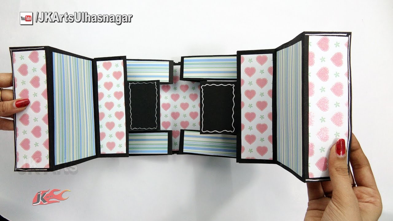 Double Shutter Card Tutorial  | JK Arts 1167