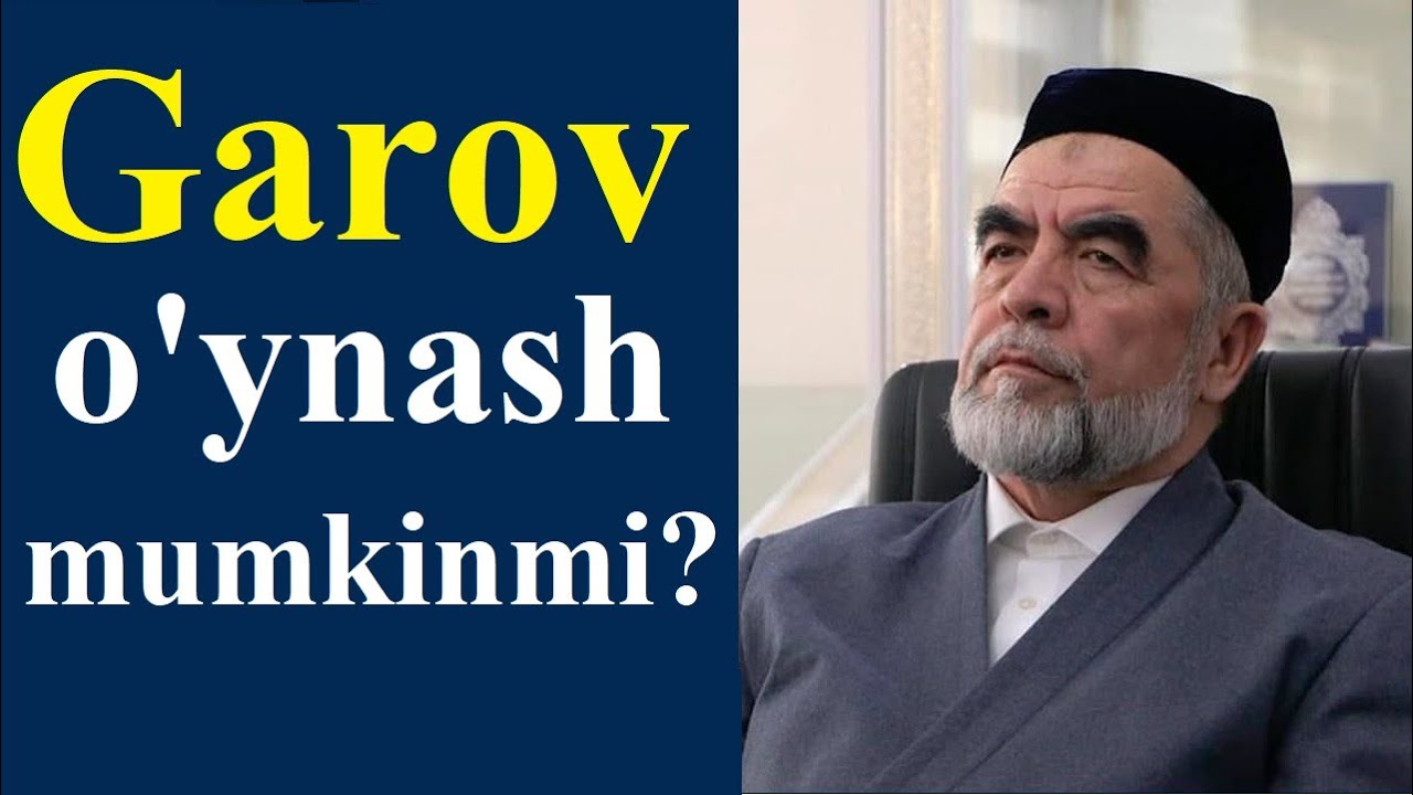 Garov o'ynash mumkinmi ? | Shayh Muhammad Sodiq Muhammad Yusuf