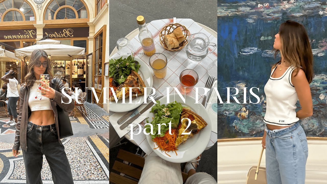 Vlog 018| last days of summer in Paris part 2