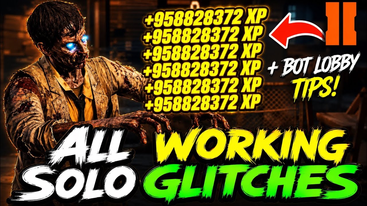 ВСЕ РАБОЧИЕ СОЛО-ГЛИТЧИ В BLACK OPS 2! БЫСТРАЯ ПРОКАЧКА ДО МАКСИМАЛЬНОГО РАНГА В BO2! [PS4/PS5]