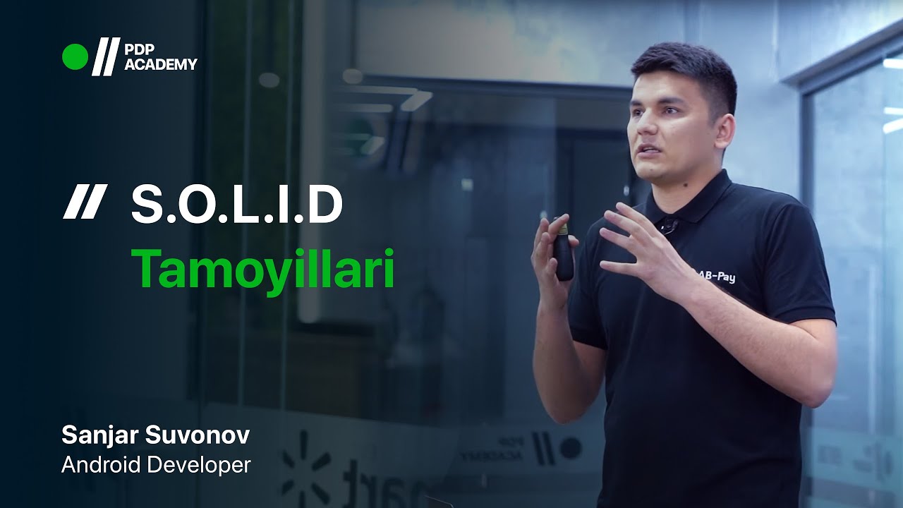 S.O.L.I.D tamoyillari | Sanjar Suvonov