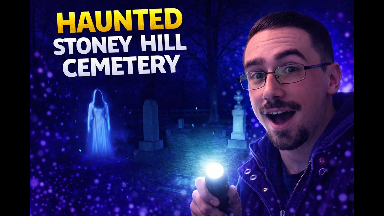 HAUNTED Stoney Hill Cemetery (Medina, Ohio) | EVP Session at Night
