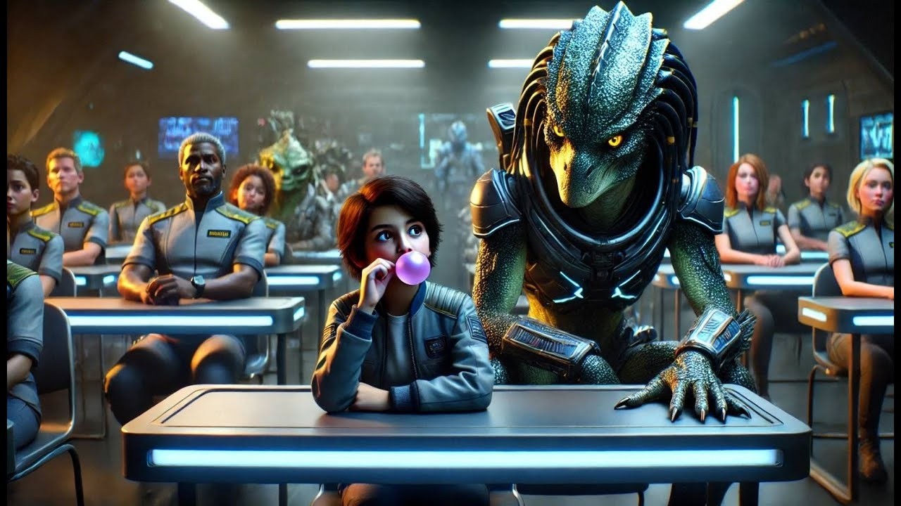 A Predator Cub Took the Seat Beside the Deathworld Girl, The Teacher Nodded And Got Scared