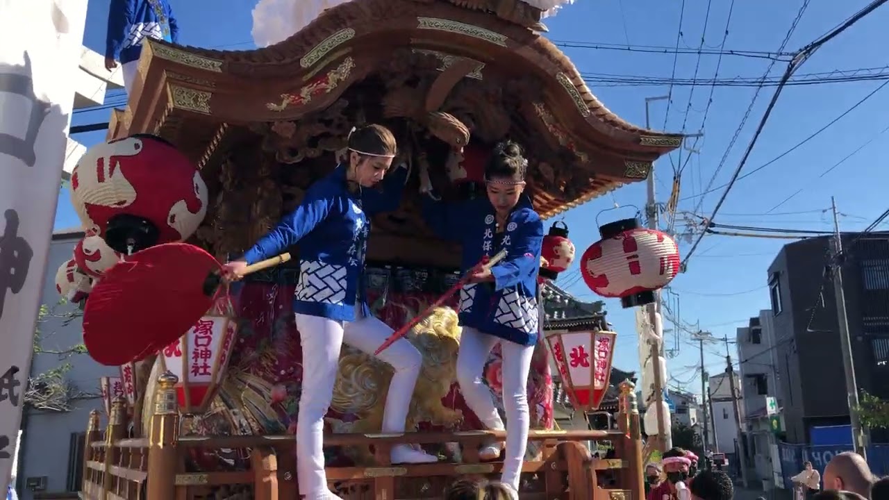 令和4年　塚口神社秋祭り宵宮　北町