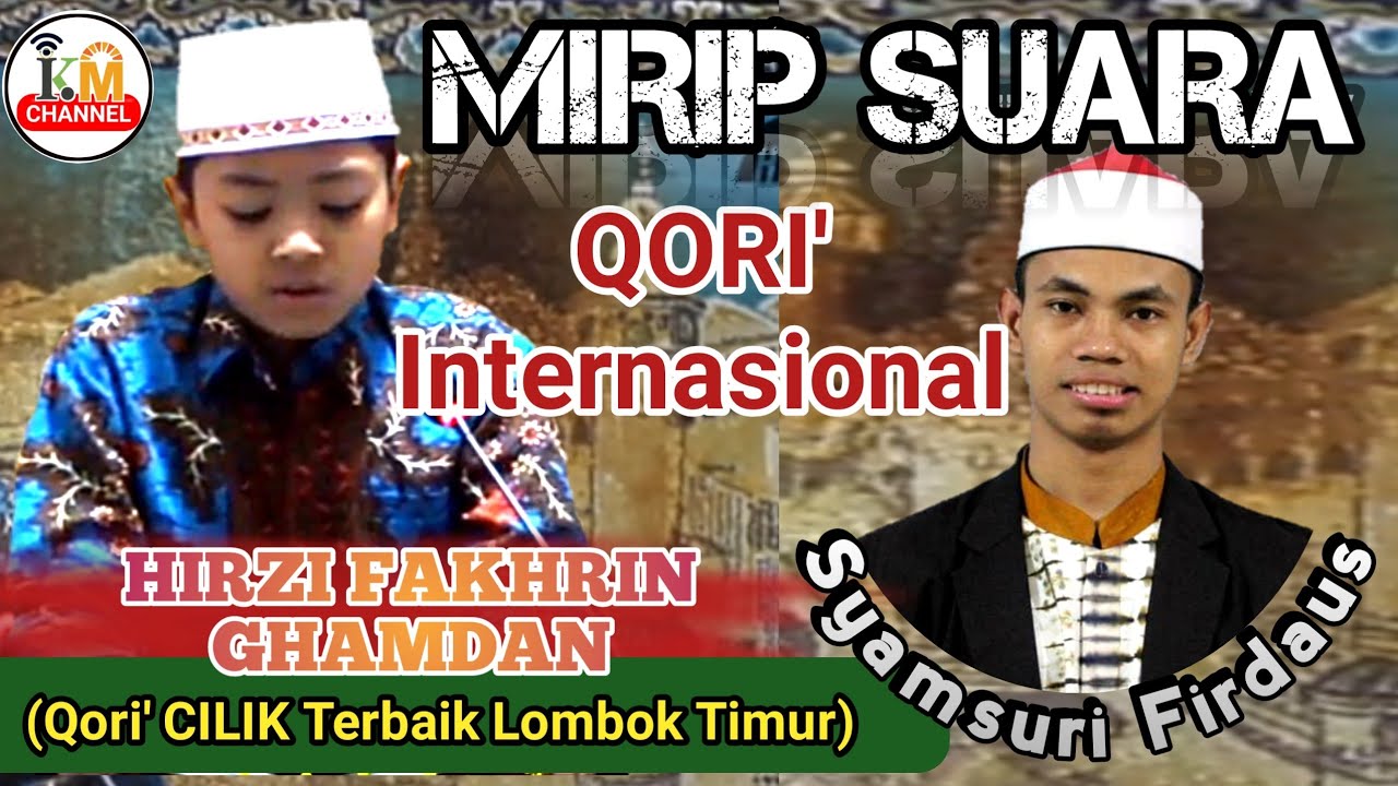 Hirzi Fakhrin Gamdan Qori Cilik Asal Lombok Timur