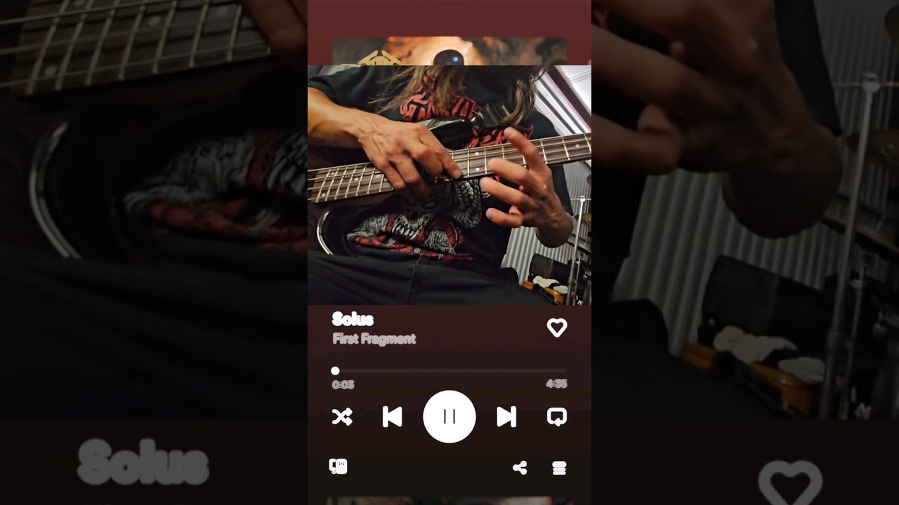 Emmett Garcia playing Solus from first fragment. #progmetal #techdeath #bassguitar #basscover