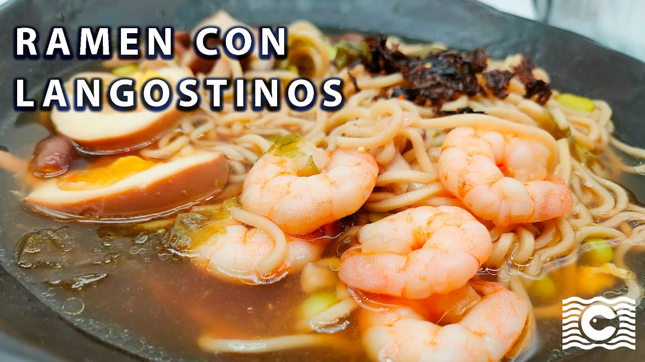 Receta de Ramen con Langostinos de Compesca
