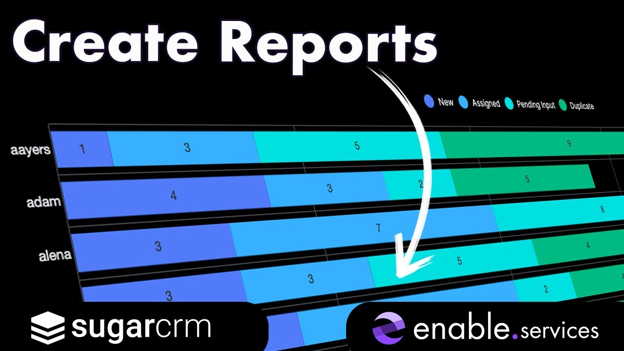 How to create reports in Sugar | SugarCRM Tutorial