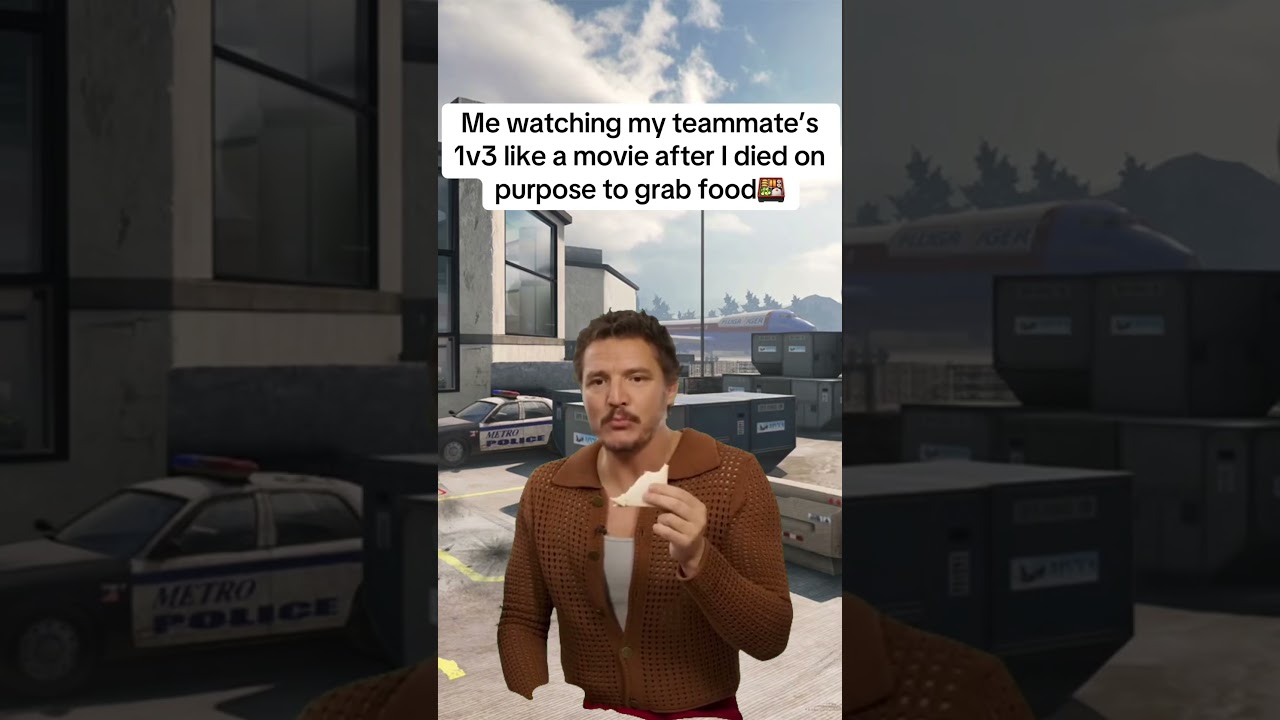 Pov: Leaving a teammate for food #callofduty #gaming #shorts