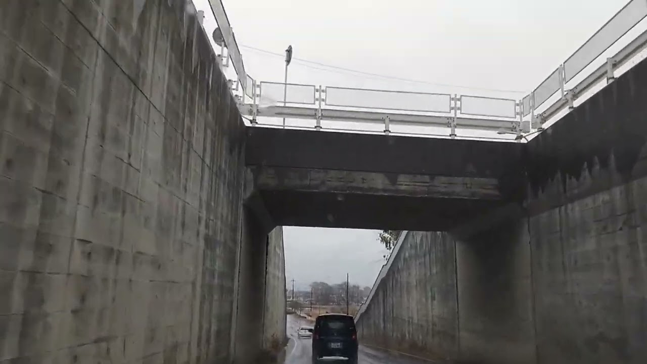 雨の日のドライブ【真岡市井頭公園～真岡市民センター】