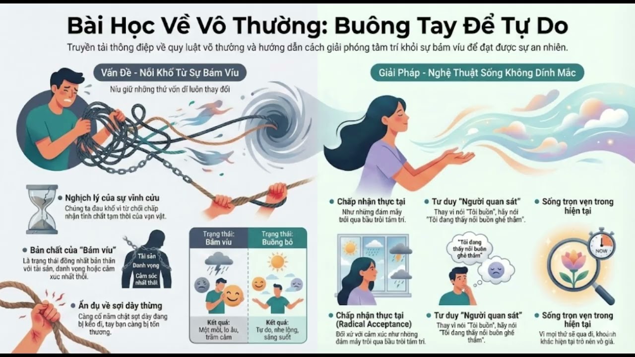 Vạn Sự Vô Thường: Bí Quyết Sống An Nhiên Giữa Đời Biến Động | Góc Nhìn Tỉnh Thức