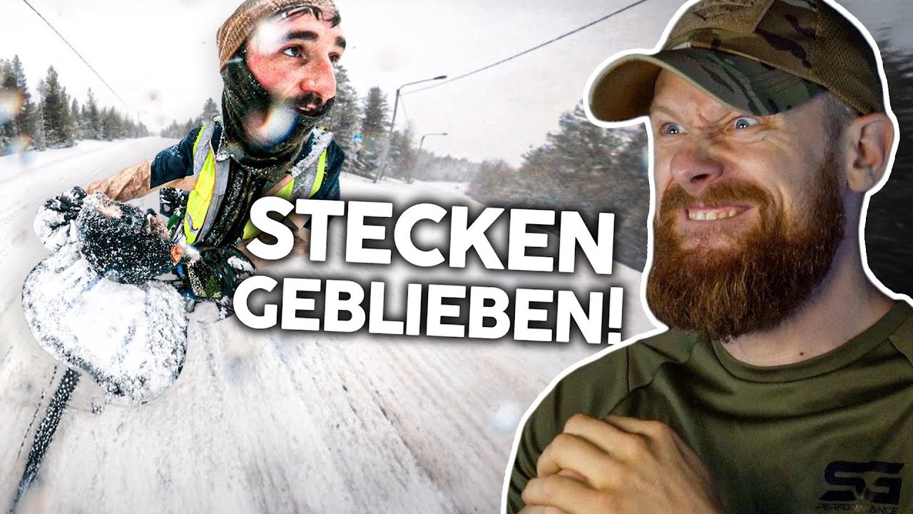TIEFSCHNEE-BIKEPACKING! - Daniel bleibt stecken bei MINUSGRADEN | Fritz Meinecke reagiert
