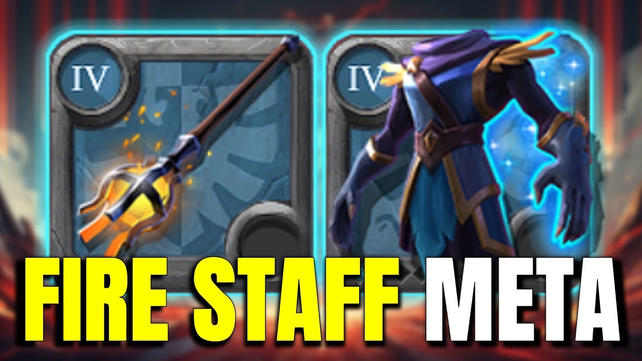 Fire Staff Mistwalker Meta Build | Solo PvP | Albion Online | Top Builds For Beginners