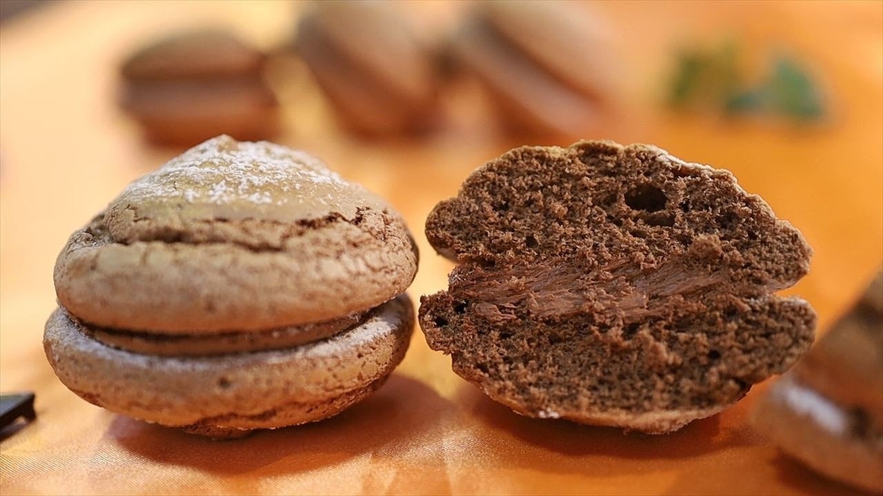 チョコレートブッセの作り方・レシピ Chocolate bouchée recipe｜Coris cooking