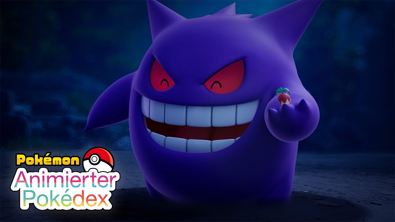Gengar Nr. 0094 | Animierter Pokédex