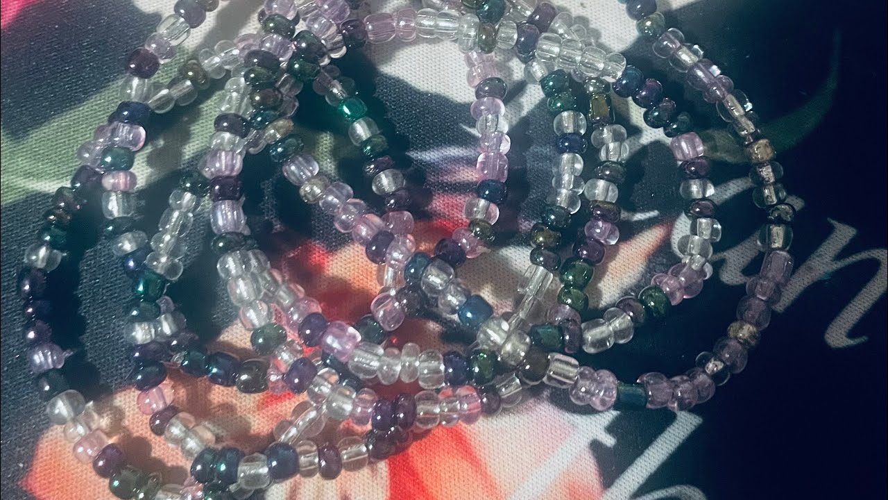 Come do bracelets with me sead bead and a matching necklace 