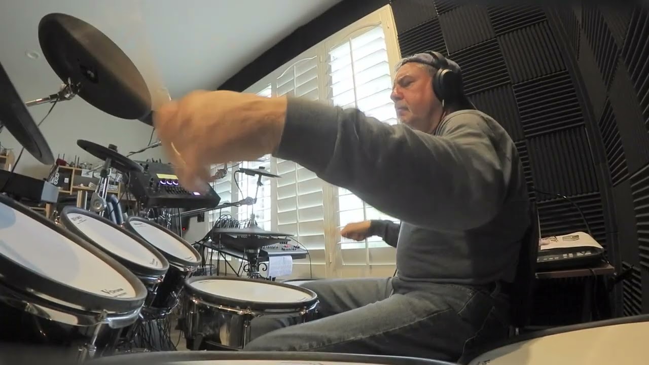 Level 42- Dream Crazy (Drum Cover)