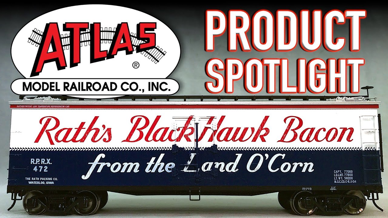 O Scale 40' Wood Reefer Atlas Product Spotlight 2-rail