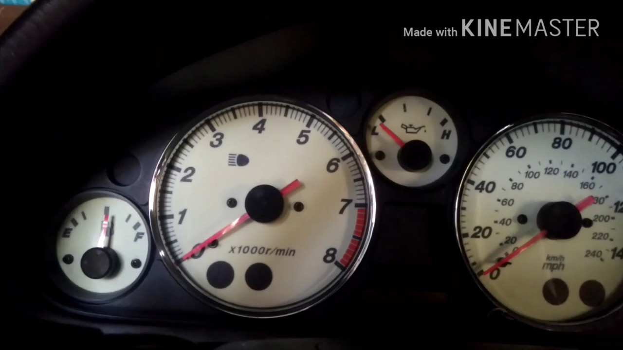 Miata fuel gauge won't go past half, fix!