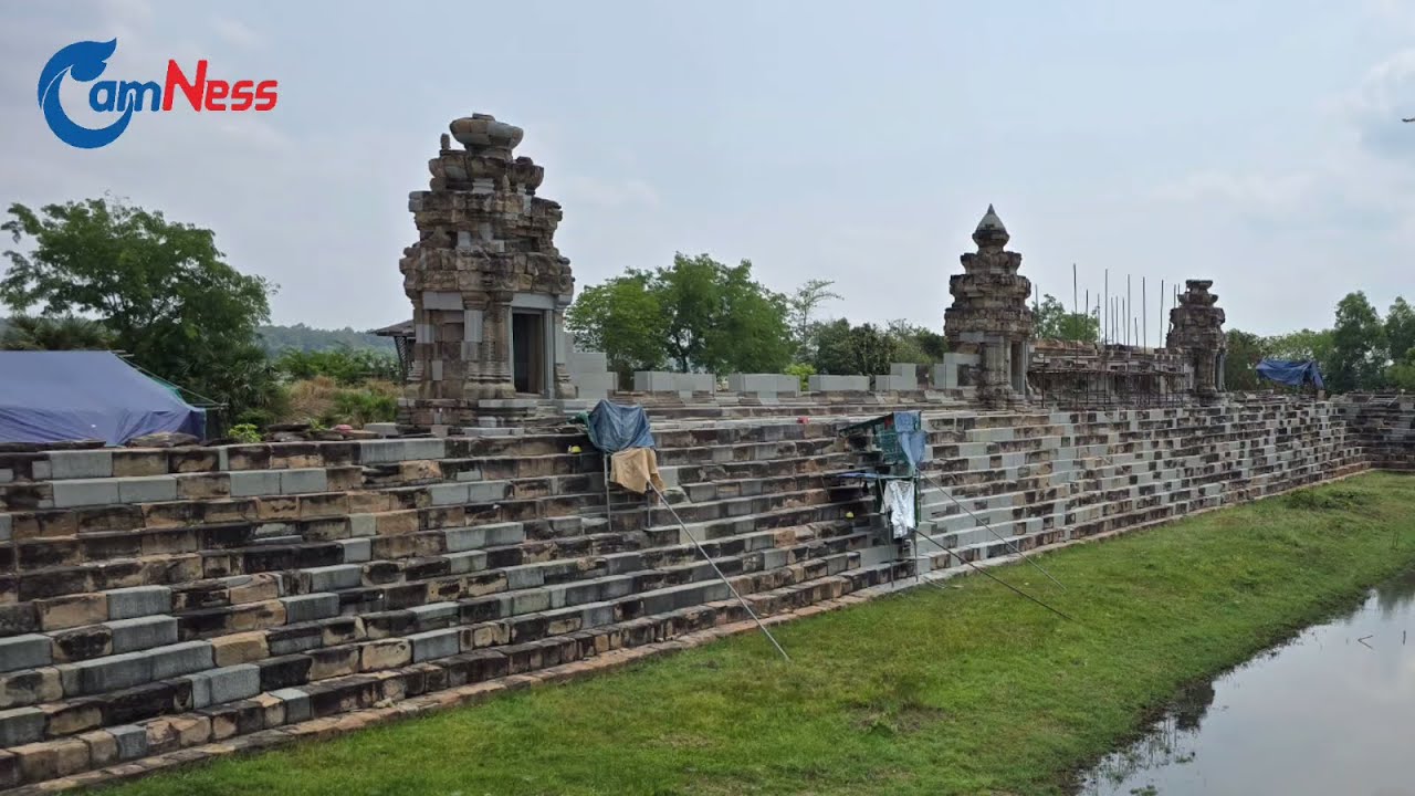 West Mebon Temple Restoration | Raw Footages