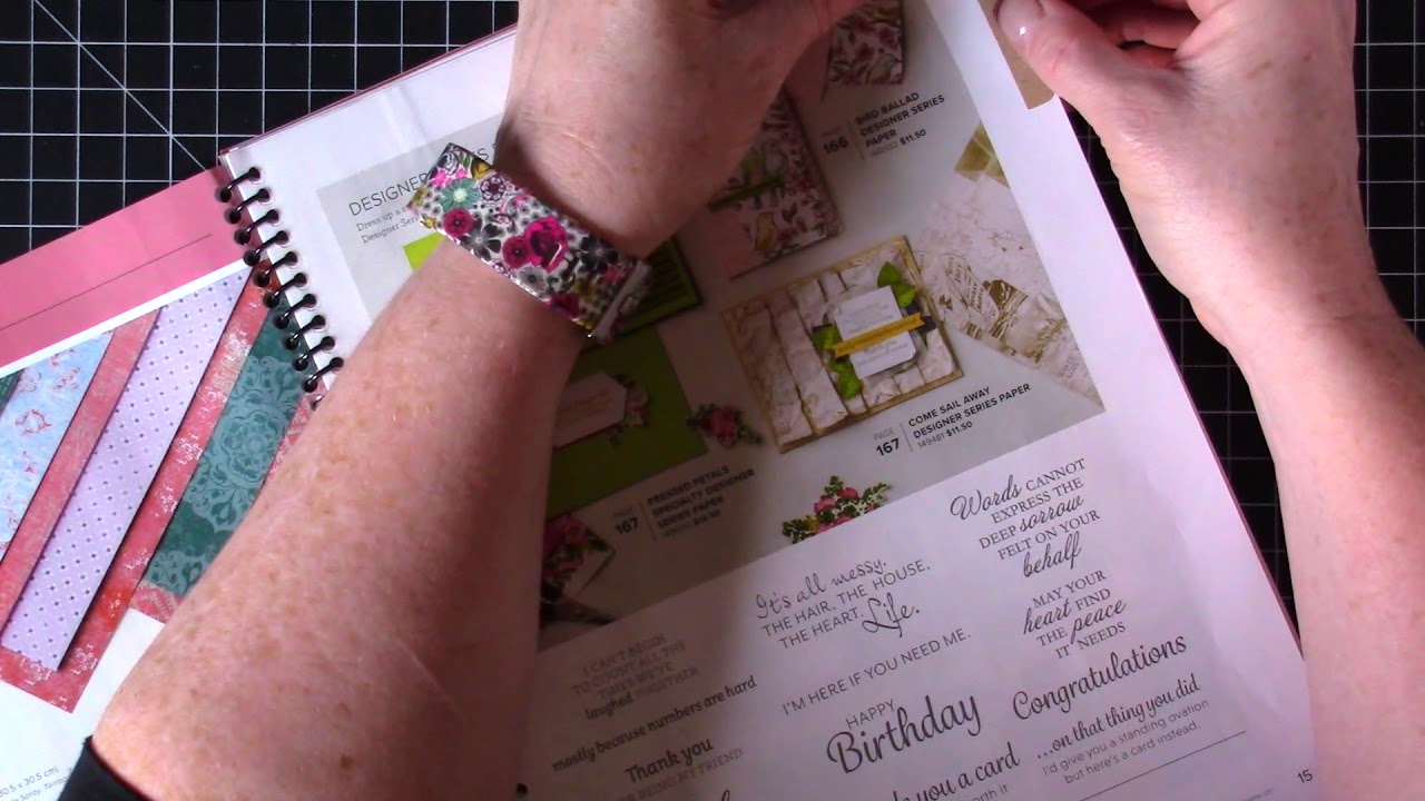 2019 2020 Stampin' Up Annual Catalog Walk through