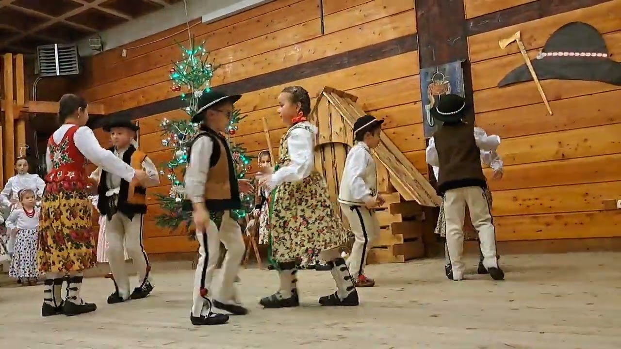 Jasełka w wykonaniu zespołu Mały Giewont z Olczy
