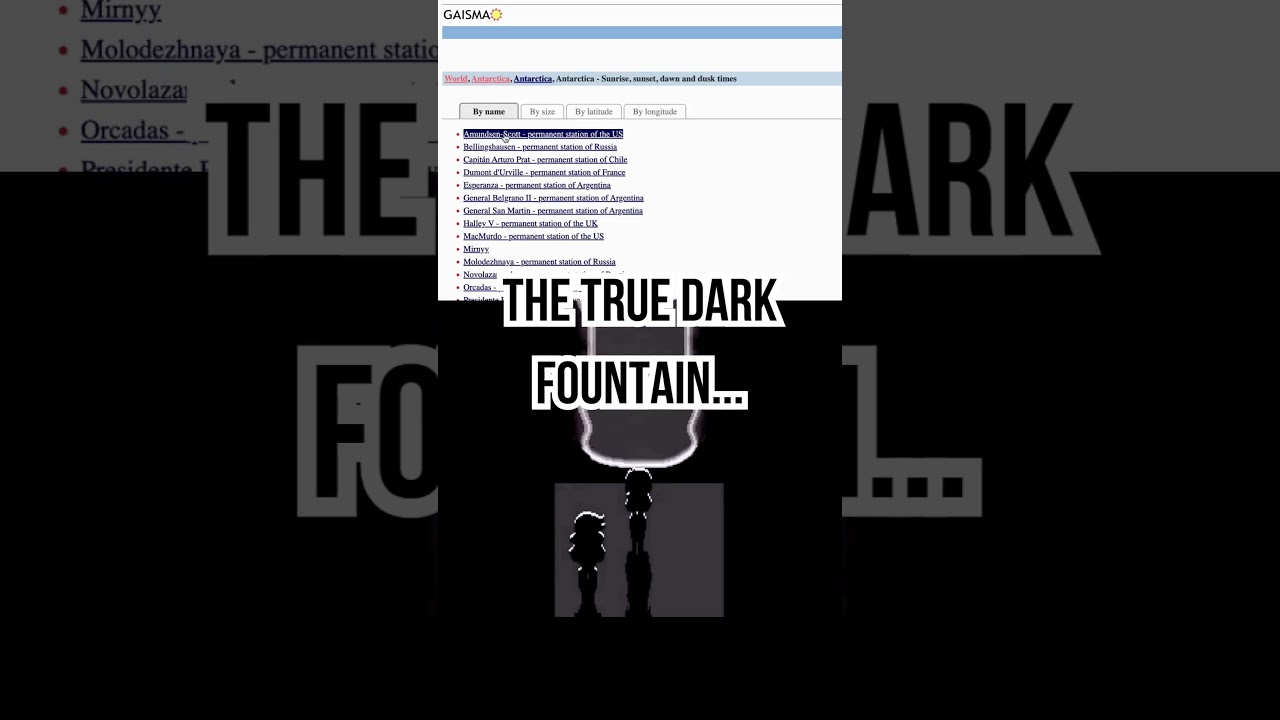 The TRUE Dark Fountain?! #memes #deltarune  #undertale #tobyfox