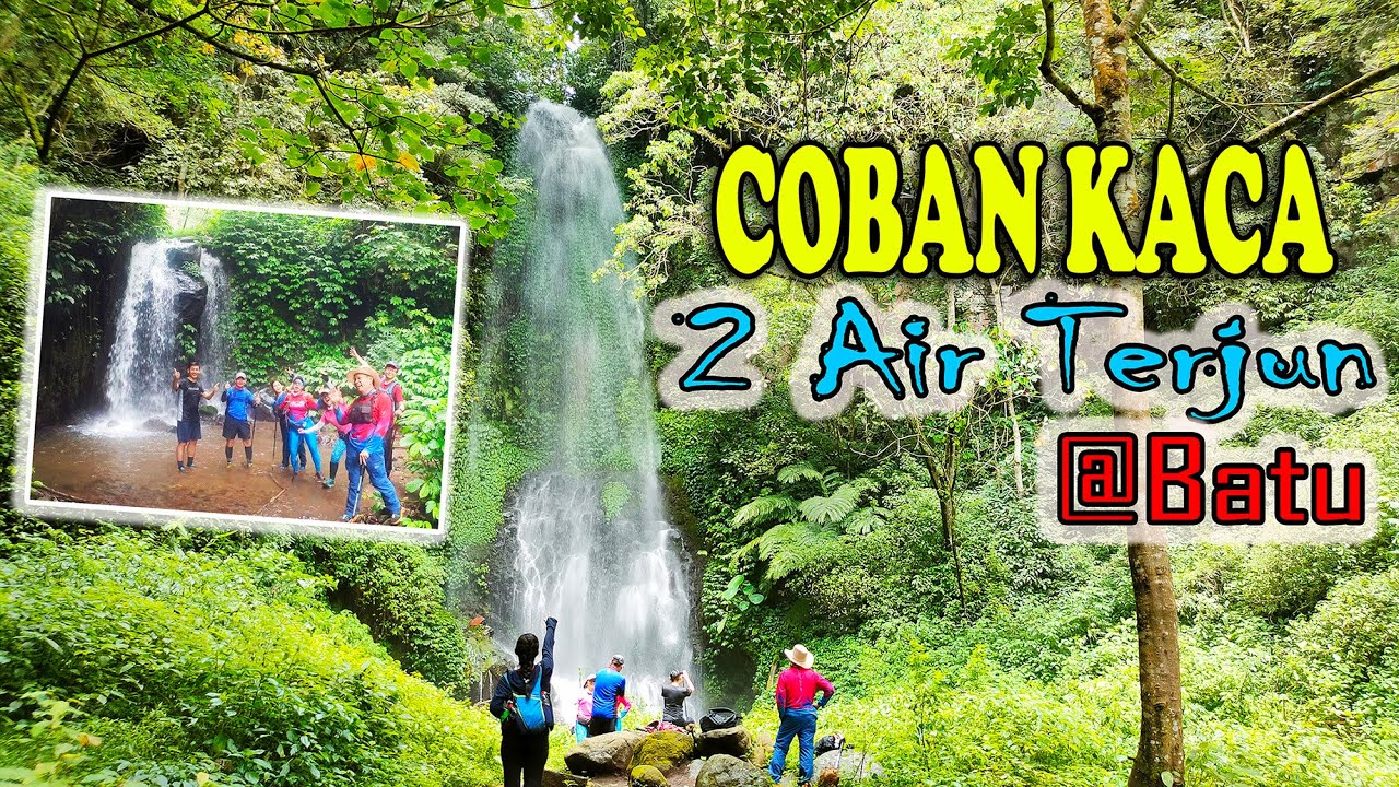 Air Terjun COBAN KACA Di Kota - BATU Parkir Cafe De Kleine ( Bisa juga Via Batu Flower Garden )