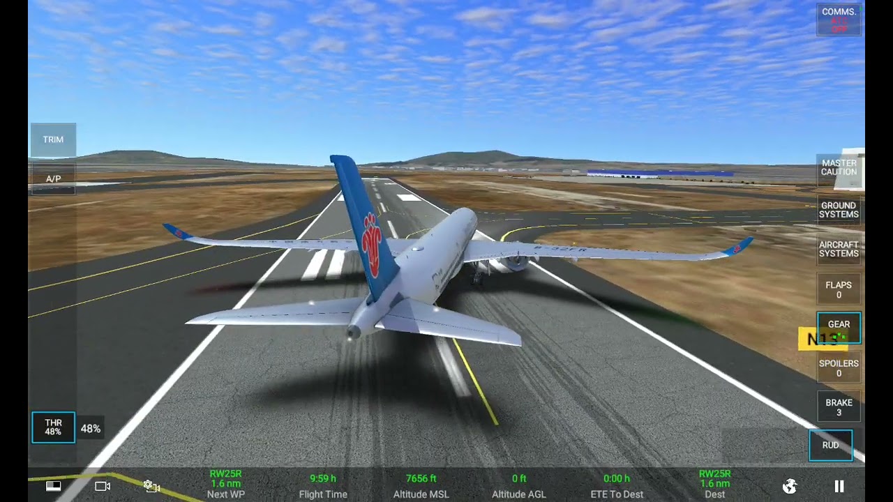 Landing at Addis Ababa Ethiopia (HAAB) [RW25R] 