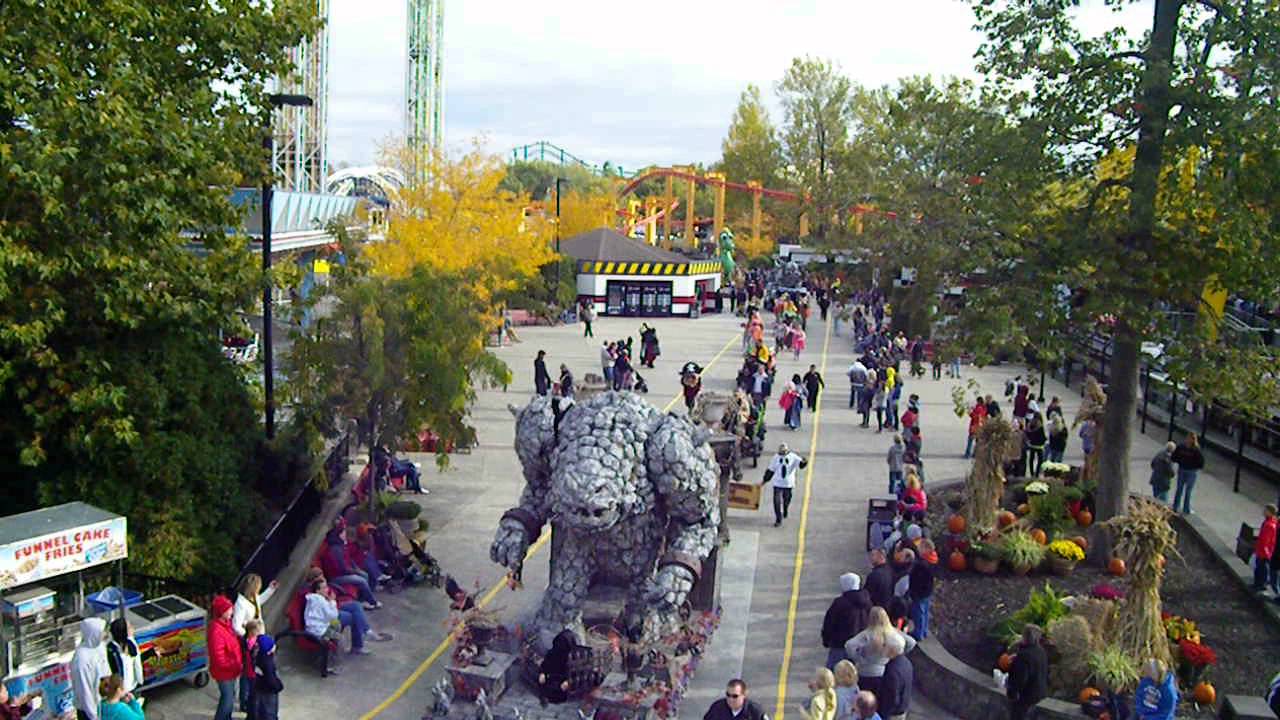 Monster Midway Invasion Celebration - Halloweekends Parade at Cedar Point 2012-10-07
