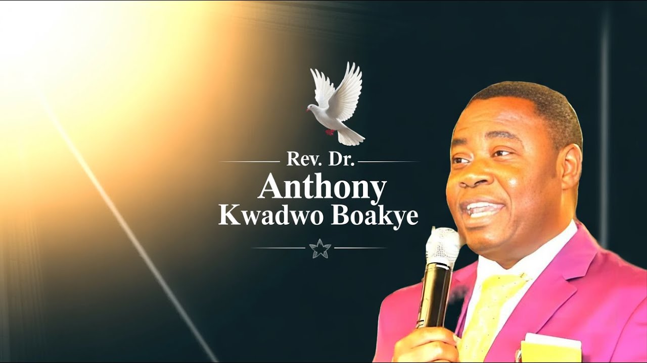 HAVE GOOD PLANS FOR YOUR LIFE|| REV DR ANTHONY KWADWO BOAKYE PREACHING PART 9