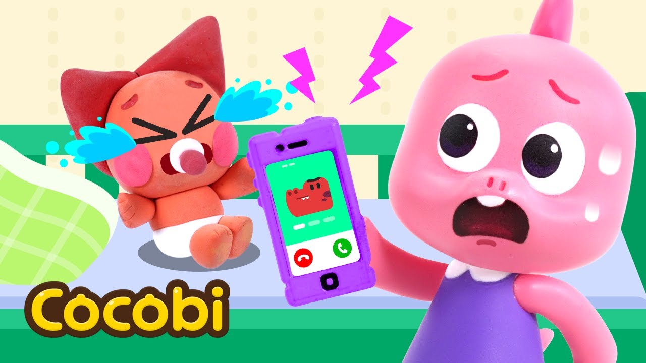 ¡Ayuda! ¡El bebé se despertó!😱👶 | Canciones Infantiles | Kids Songs | Cocobi
